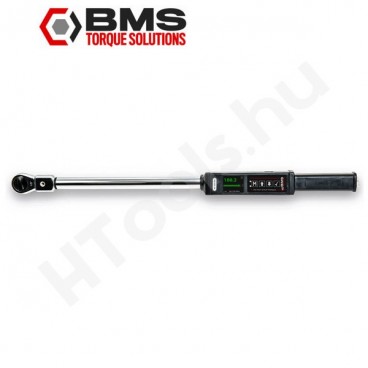 BMS TAW340BT digitális szög és nyomatékkulcs, 34-340 Nm, kétirányú bluetooth adattovábbítás
