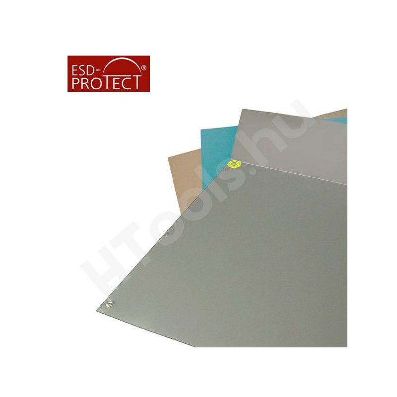 ProMat ESD asztalborítás, 60x90 cm, 10 mm patent, szürke