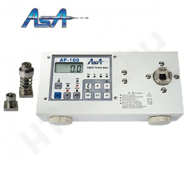 ASA AP-10 digitális nyomatékmérő, 0,015-1 Nm, SJ-10 mérőfej, ± 0,5% pontosság, kétirányú, gyártói kalibráció