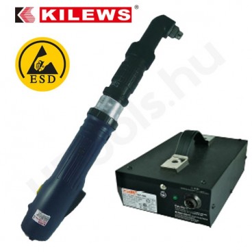 Kilews SKD-LRBK75-ESD elektromos csavarozógép, sarokcsavarozó, automata lekapcsolás, 3-7,5 Nm, 680-900 f/perc