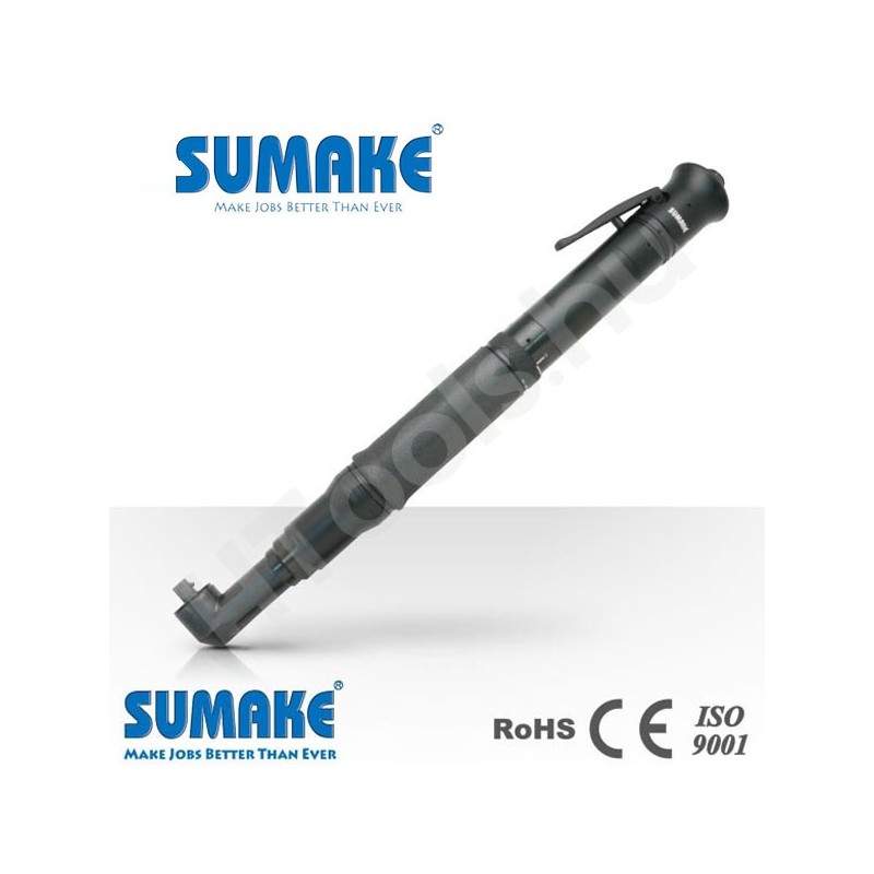 SUMAKE HAEWFE5280 ipari pneumatikus olajmentes sarokcsavarozó, automata lekapcsolás, szögfej csavarozó, 12-28 Nm, 350 rpm