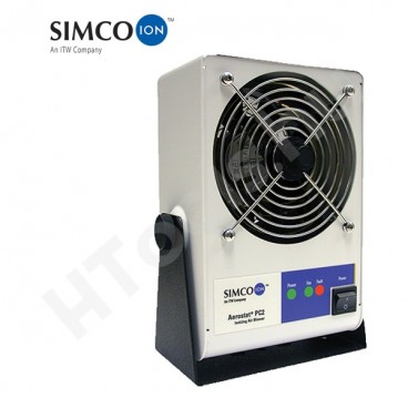 Simco-Ion Aerostat PC2 asztali ionizátor, LED fény és hangjelzés, beépített emitter tisztító, hatékony munkaterület 30x122 cm