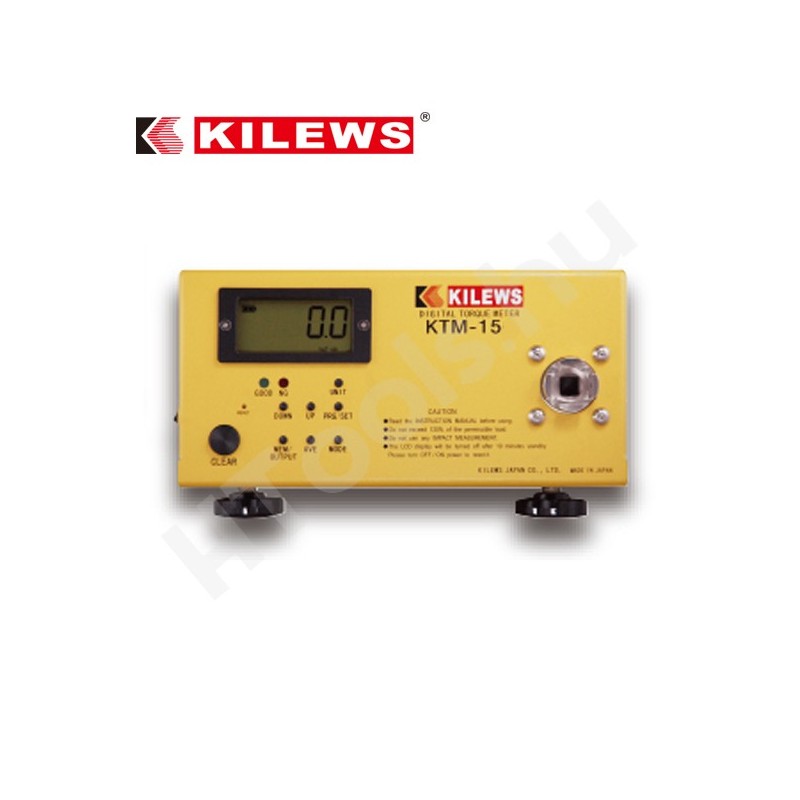 KILEWS KTM-15 digitális nyomatékmérő, 0,015-1,5 Nm, USB adat továbbítás, AJ-15 és AJ-3 mérőfej, kétirányú, gyártói kalibráció