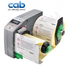 CAB VS180+ ipari automata címkeadagoló, 80-180 mm címke szélesség, max 200 mm címke tekercs átmérő, 20-600 mm címke magasság