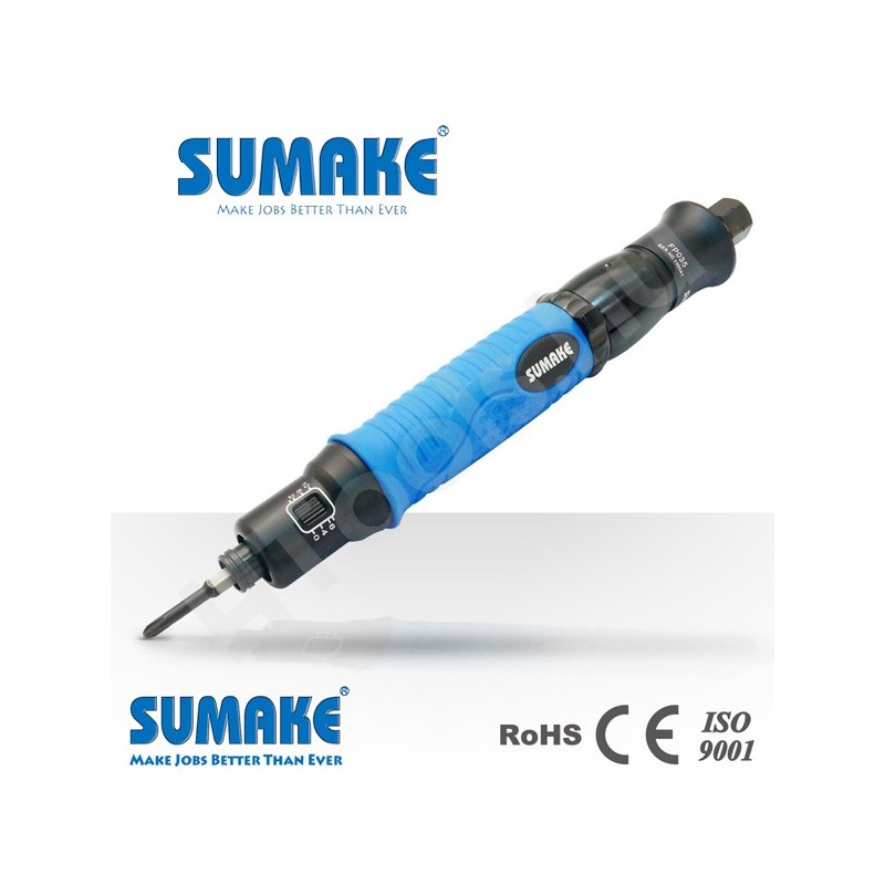 SUMAKE FP180 ipari pneumatikus csavarbehajtó, automata lekapcsolás, egyenes csavarozó, 3-18 Nm, 300 rpm