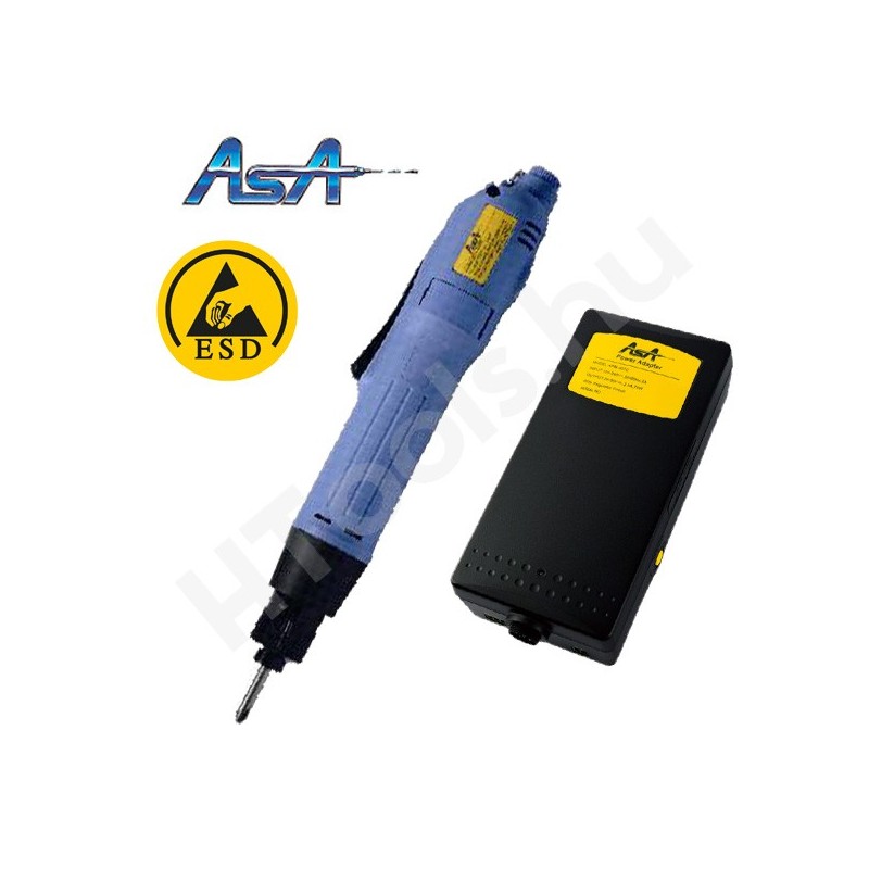 ASA-6500-ESD elektromos csavarozógép, automata lekapcsolás, 0,4-2 Nm, 550-850 f/perc