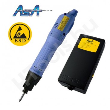ASA-6800PS-ESD elektromos csavarozógép, automata lekapcsolás, 0,5-2,5 Nm, 450-700 f/perc